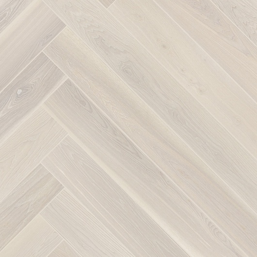 ESTA PARKET Ясень Herringbone Elegant Frost Ivory Pores 24010/24021
